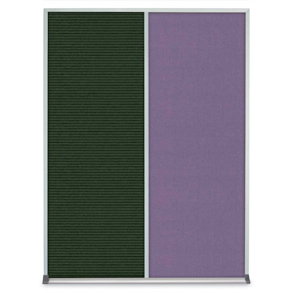 Single Door Radius Corkboard, 36"X36", B